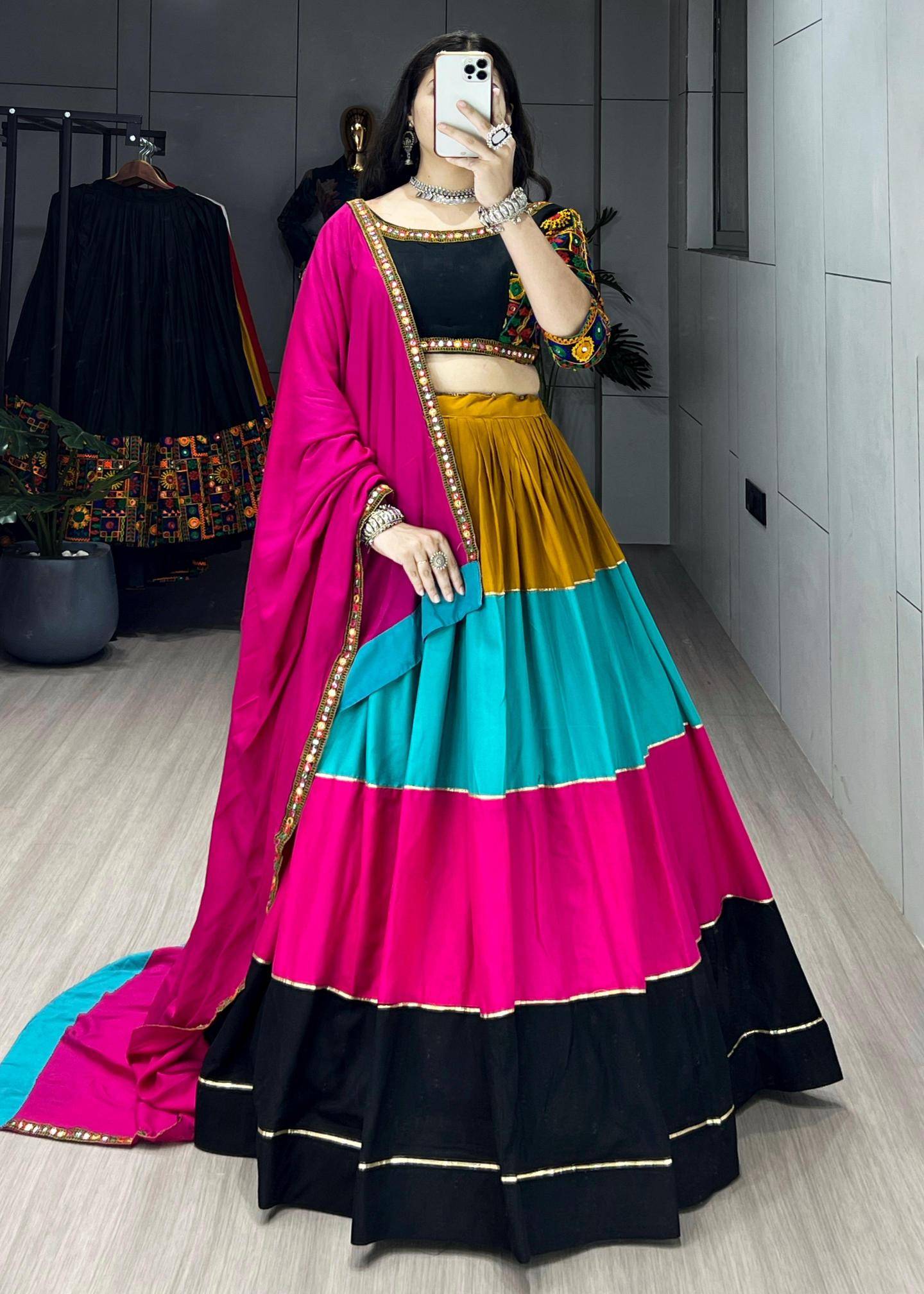 PACHRANG Rayon Lehenga choli stitching services in Mumbai